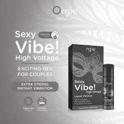 Orgie Sexy Vibe! High Voltage Liquid Vibrator 15 Ml