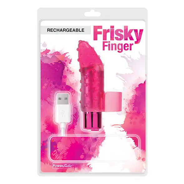 PowerBullet Rechargeable Frisky Fun Masseur De Doigts – Image 3