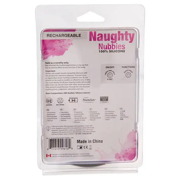 PowerBullet Naughty Nubbies Masseur De Doigts – Image 4