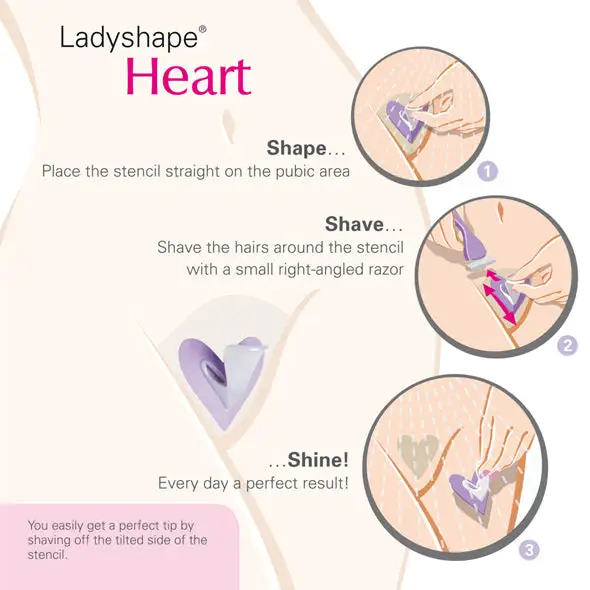 Ladyshape Bikini Shaping Tool Heart – Image 2