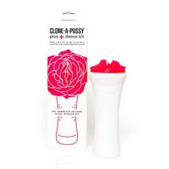 Clone-A-Willy Clone-A-Pussy Plus Sleeve Kit Roze