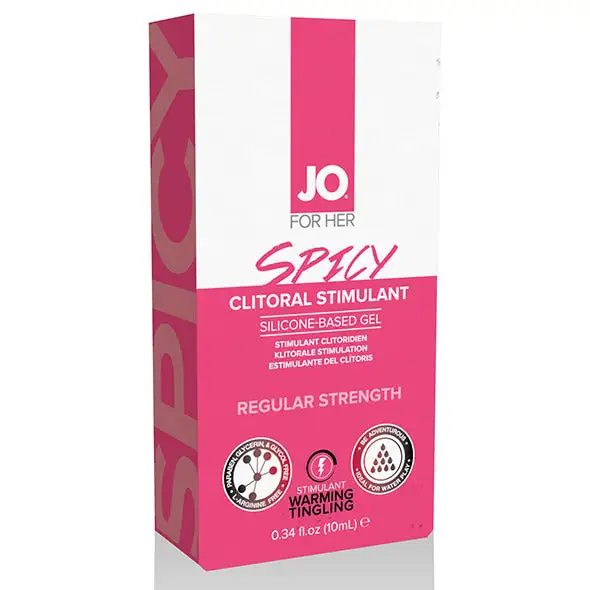 System JO For Her Gel Stimulant Clitoridien Warming Spicy
