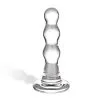 Glas Triple Play Plug Anal En Verre