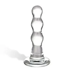 Glas Triple Play Plug Anal En Verre