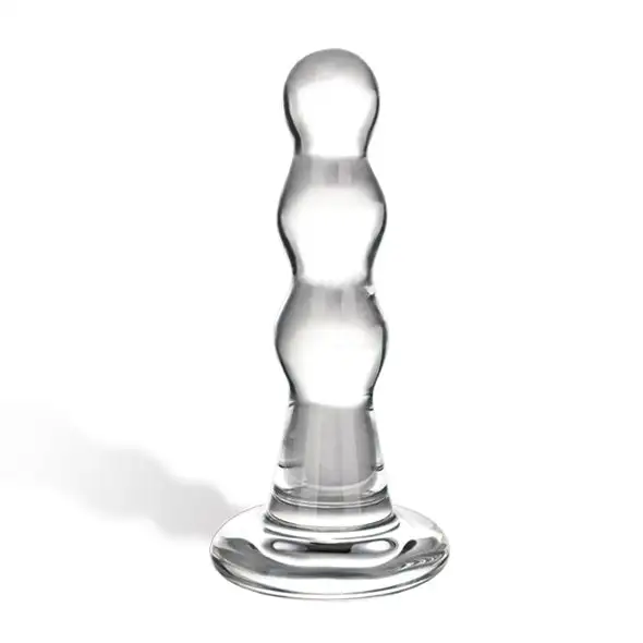 Glas Triple Play Plug Anal En Verre