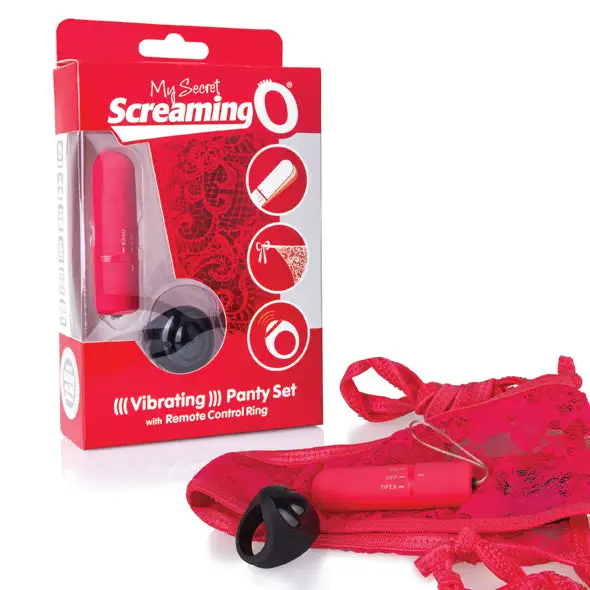 The Screaming O Culotte Vibrant Avec Télécommande Rouge