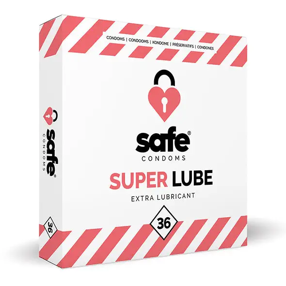 Safe Super Lube Préservatifs Lubrifiant Extra – Image 2