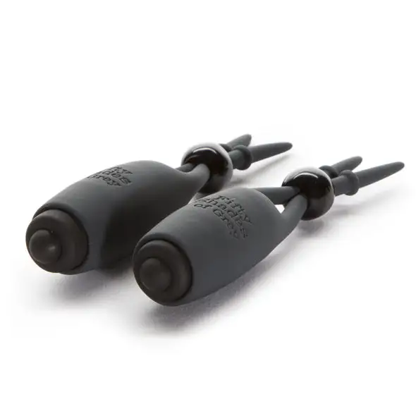 Fifty Shades Of Grey Pinces à Seins Vibrants Noir – Image 2