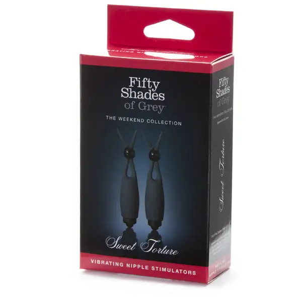 Fifty Shades Of Grey Pinces à Seins Vibrants Noir – Image 6