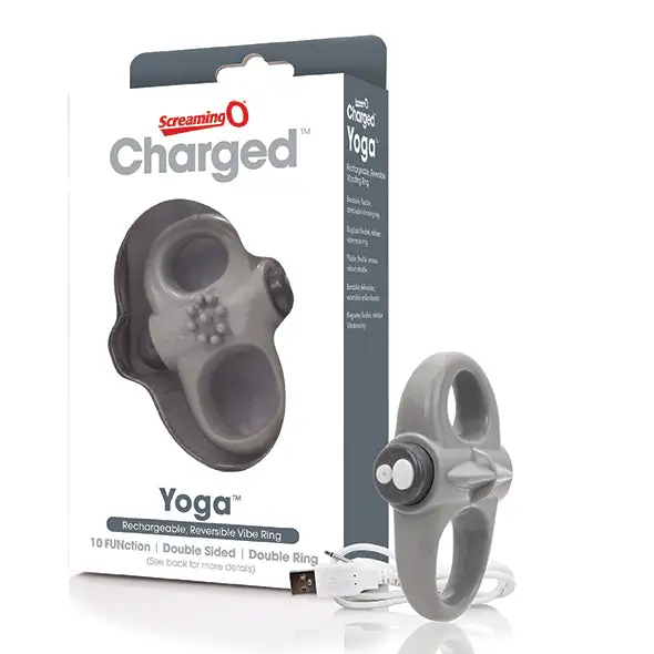 The Screaming O Charged Yoga Anneau De Pénis Vibrant Rechargeable – Image 2