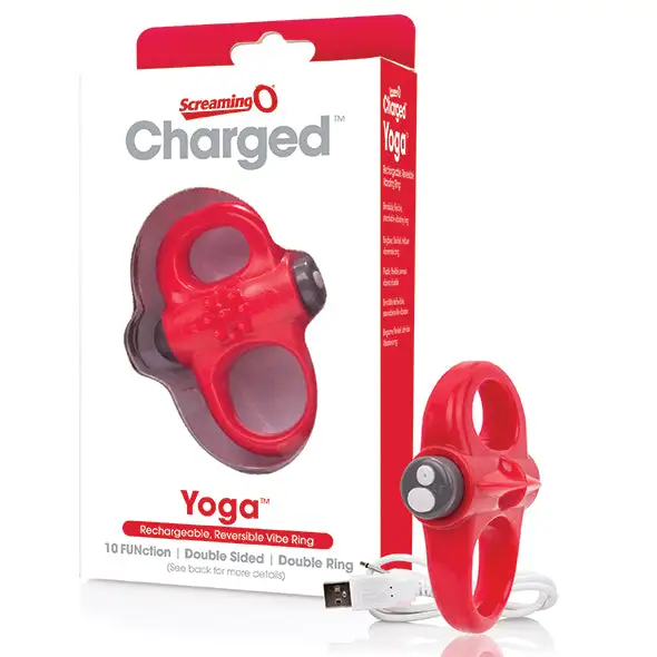 The Screaming O Charged Yoga Anneau De Pénis Vibrant Rechargeable – Image 3