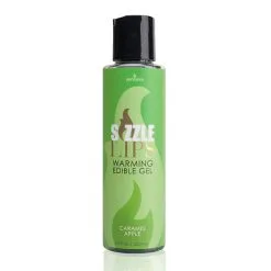 Sensuva Sizzle Lèvres Gel Warming Comestibles Caramel Pomme 125 Ml