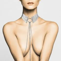 Bijoux Indiscrets Collier En Argent Desir Metallique