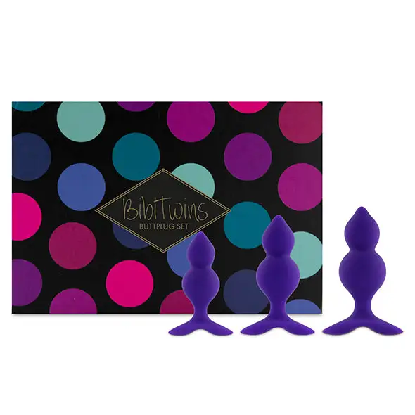 FeelzToys Bibi Twin Plug Anal Set 3 Pieces – Image 4