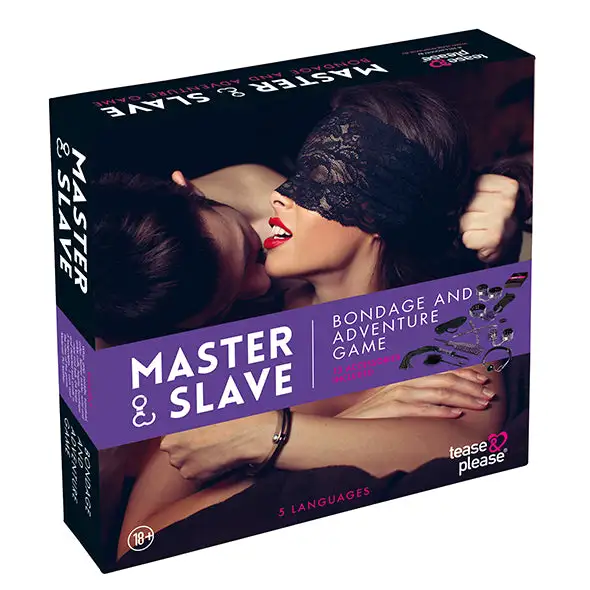 Tease Please Tease & Please Master Et Slave Bondage Jeu Purple FR/NL