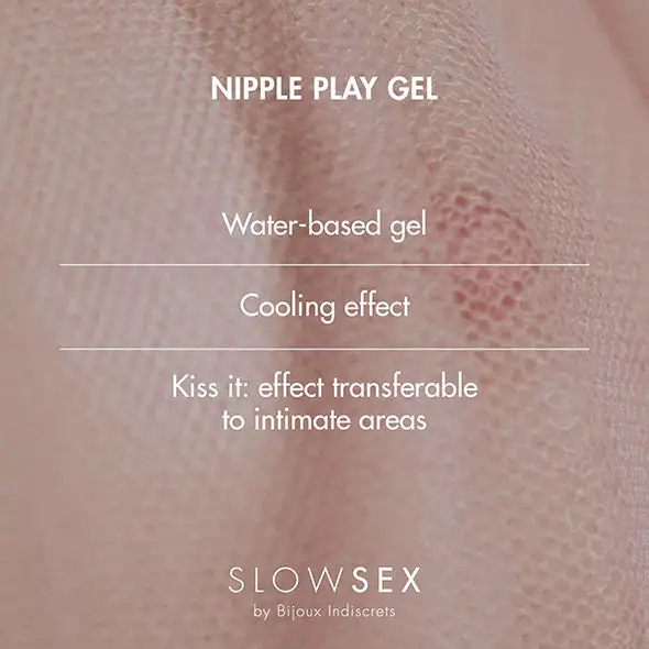 Bijoux Indiscrets Slow Sex Gel De Jeu De Mamelon – Image 2