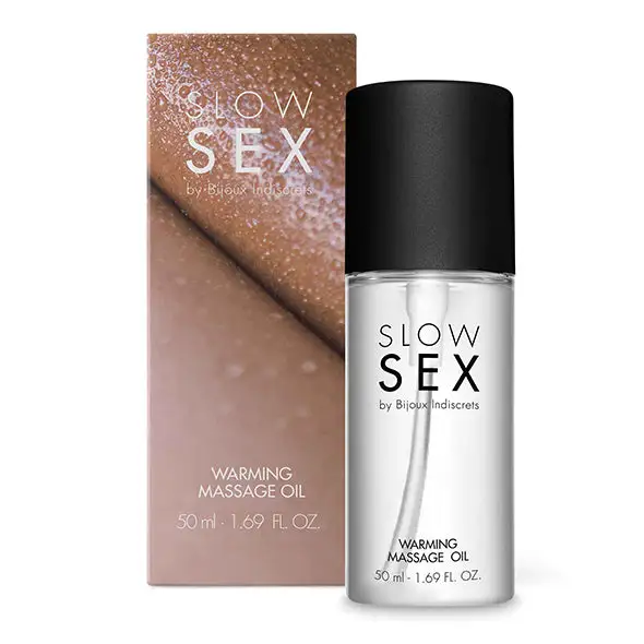 Bijoux Indiscrets Slow Sex Huile De Massage Chauffante
