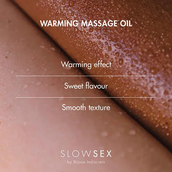 Bijoux Indiscrets Slow Sex Huile De Massage Chauffante – Image 2