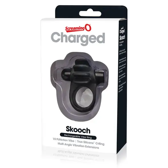 The Screaming O Charged Skooch Anneau De Pénis Vibrant Rechargeable – Image 5