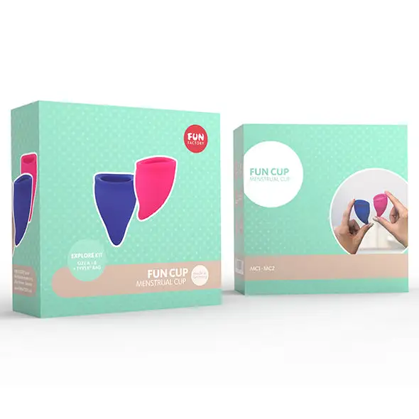 Fun Factory Coupe Menstruelle Bleu Et Rose – Image 9