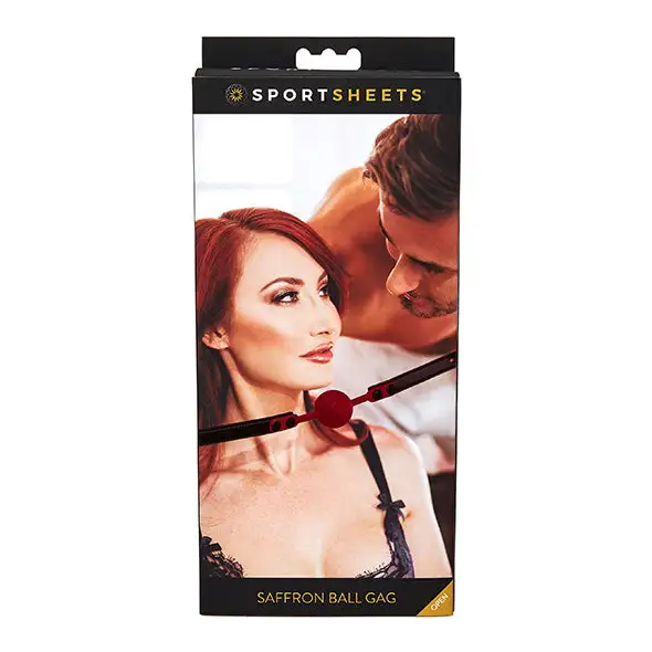 Sportsheets Saffron Bouche Boule Rouge â Image 2