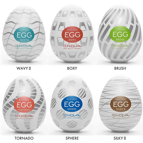 Tenga Egg Styles Mix 6 Pices