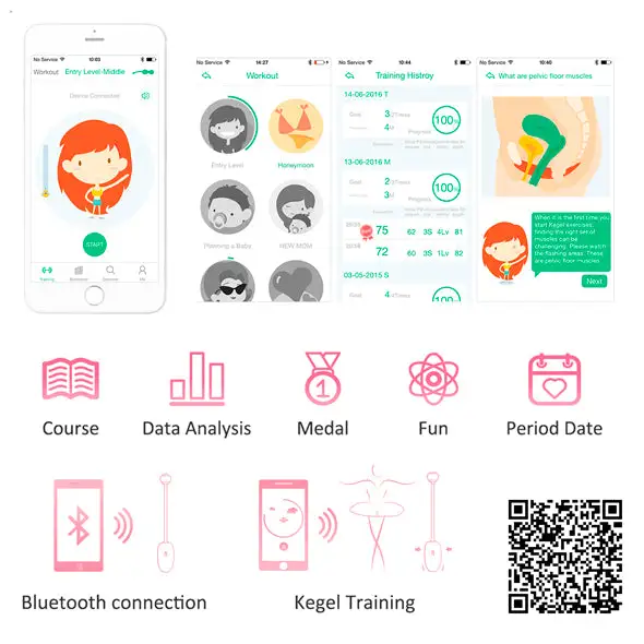 Magic Motion Kegel Coach Smart Exerciser Boules De Geisha Avec App – Image 11