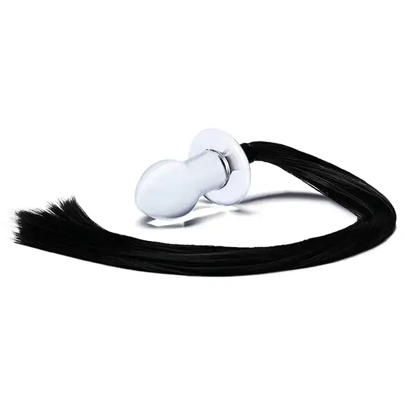 Glas Horse Tail Plug Anal Verre 8 Cm – Image 3