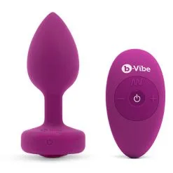 B-Vibe Plug Anal Vibrant Bijou 9,8 Cm