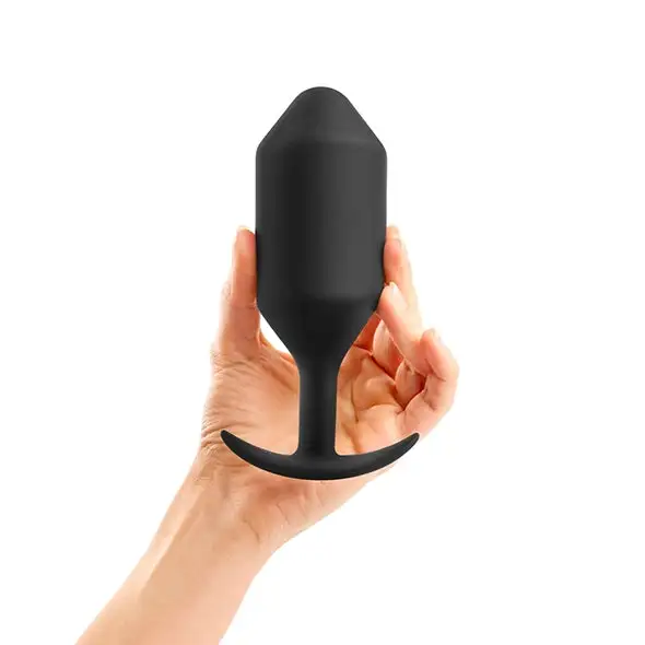 B-Vibe Snug Plug Anal 6 Noir – Image 2