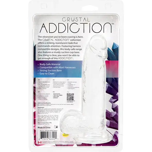 Addiction Crystal Gode Transparant 20 Cm – Image 6