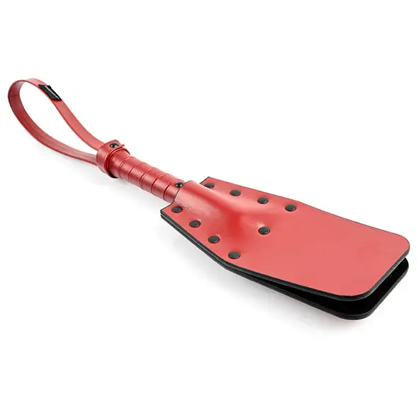 Sportsheets Saffron Studded Fouet Rouge – Image 2