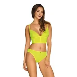 Obsessive Neonia Top & Culotte Jaune