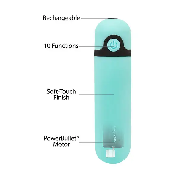 PowerBullet Vibromasseur Mini Rechargeable – Image 5