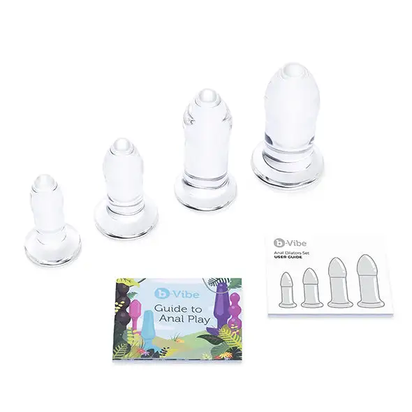 B-Vibe Ensemble Plugs Anal En Verre