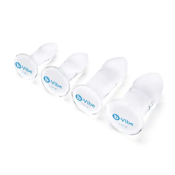B-Vibe Ensemble Plugs Anal En Verre – Image 7