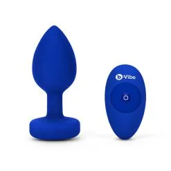 B-Vibe Jewel Plug Anal Vibrant 11,5 Cm