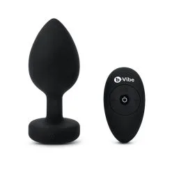 B-Vibe Jewel Plug Anal Vibrant 12,2 Cm