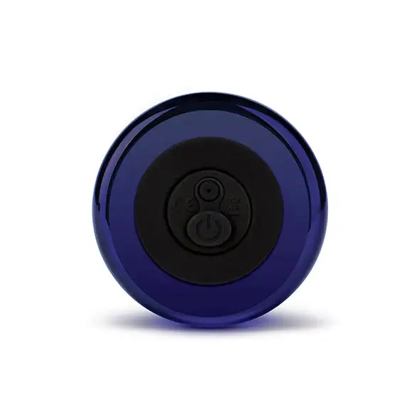 Glas Plug Anal Vibrant Avec Télécommande 8,9 Cm – Image 5