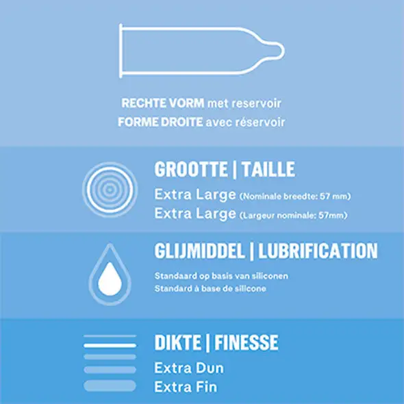 Durex Préservatifs Nude XL 10 Pieces – Image 2