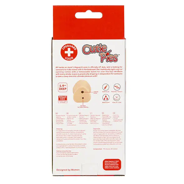 CutiePies Lifeguard Lizzie Vagin Avec Vibromasseur – Image 11