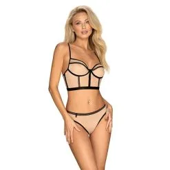 Obsessive Nudelia Ensemle Lingerie 2 Pieces