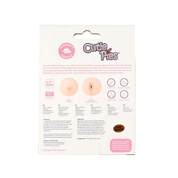 CutiePies Hannah's Handful Pussy & Boob Head Masturbateur – Image 11