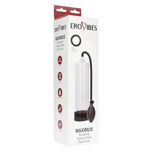 Erotes By Erovibes Erovibes Maximus Pompe à Pénis Avec Anneau Pénien Gratuit – Image 9