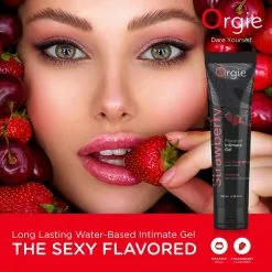 Orgie Lube Tube Gel Intime Aromatisé 100 Ml