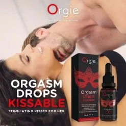 Orgie Orgasm Drops Excitation Clitoridienne Embrassable 30 Ml