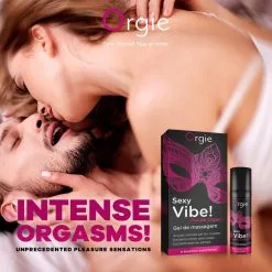 Orgie Sexy Vibe! Gel Intime Pour Les Couples 15 Ml