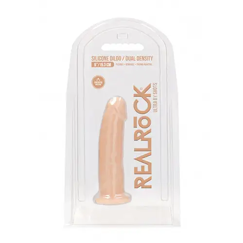 RealRock Gode Réaliste Sans Testicules Blanc 15,3 Cm – Image 5