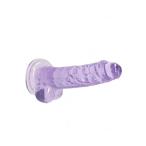 RealRock Gode Réaliste Avec Testicules Violet 18 Cm – Image 4