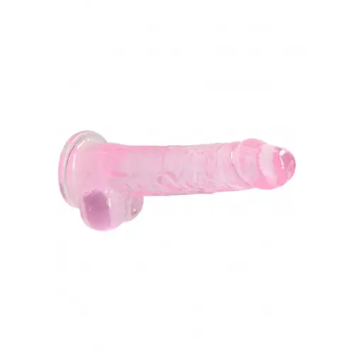 RealRock Gode Réaliste Avec Testicules Rose 20 Cm – Image 4
